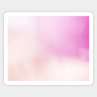 Landscape - Pink sunset Sticker